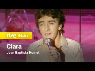 Joan Baptista Humet, interpreta "Clara" en el programa "Aplauso" en 1981