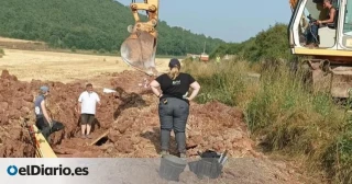 Hallan los restos de cuatro jóvenes fusilados en 1936 en una fosa común de Villela, en Burgos