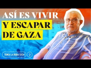 Así es vivir y escapar de Gaza: Refugiado explica lo que no se ve