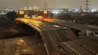 La Autovía de Torrent se derrumba