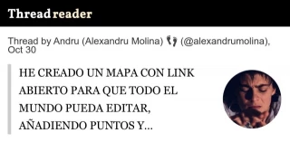 He creado un mapa con link abierto para que todo el mundo pueda editar añadiendo las personas atrapadas en València