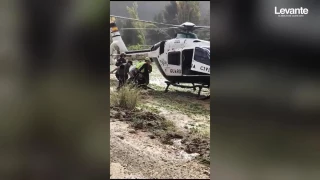 La Guardia Civil cifra en 1.200 las personas que siguen atrapadas entre la A3 y la A7