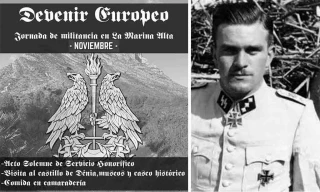 Una organización nazi convoca un recorrido por el casco histórico de Dénia y homenajea al oficial de las SS Gerhard Bremer