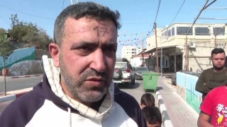 Soldados sionistas detienen, golpean y marcan con números en la frente a varios palestinos tras llevar a cabo una mortífera operación militar en Cisjordania