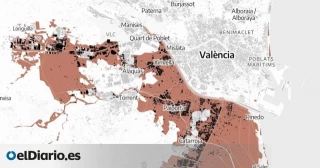 El mapa provisional de las zonas devastadas por la DANA: al menos 77.000 viviendas afectadas por las inundaciones
