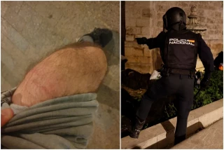 El colaborador de 'Público' Fermín Grodira, herido en una carga de la Policía en las protestas contra Mazón en València