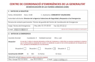 La Generalitat se equivocó y pidió la “desmovilización” de la UME a las 15.29 en la DANA