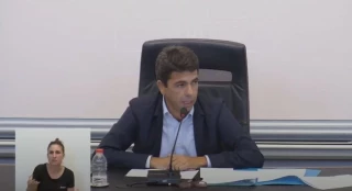 Mazón reprochó a un cargo de la Confederación del Segura llegar tres horas tarde a una reunión de Emergencias por la dana de Orihuela en 2019