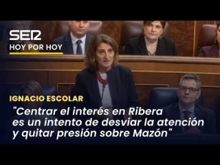 Escolar: "Lo de Ribera está construido a posteriori: en los primeros 3 días, nadie hablaba de ella"