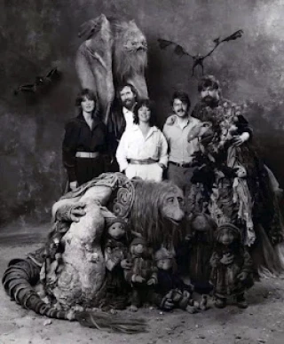 El rodaje de The Dark Crystal (Cristal oscuro, 1982)