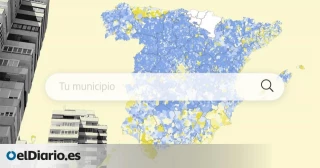 El mapa de los grandes tenedores de más de 10 viviendas, municipio a municipio