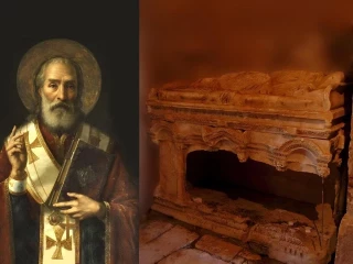 Descubierto el sarcófago del "Santa Claus real" en la iglesia de San Nicolás en Demre, Turquía [ENG]