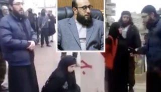 ¿Aparece el actual Ministro de Justicia sirio  en un vídeo que documenta la ejecución de una mujer en la zona rural de Idlib? (EN)