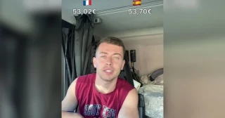 Un camionero compara los precios de los mismos productos en el Lidl de Francia y de España: “La compra sale casi igual, pero nosotros cobramos menos”