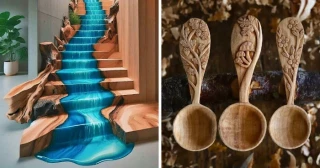 Trabajos de ebanistería artesanal que son verdaderas obras de arte