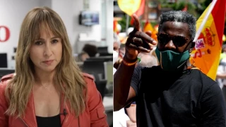 Ana Pardo de Vera denuncia un intento de agresión del ultra Bertrand Ndongo a la entrada del acto conmemorativo del fin de la dictadura franquista