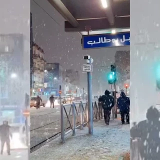 Nevadas históricas sorprenden a Argelia tras meses de sequía