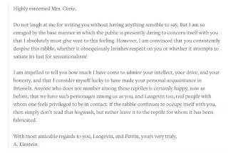 Albert Einstein y Marie Curie dando un paseo por el lago de Ginebra en 1929