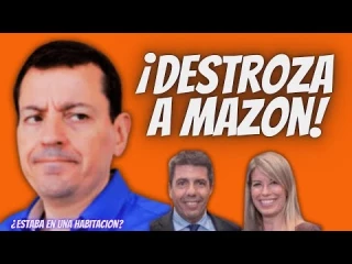 Dirigente del PP insinúa que Mazón “ESTABA COMIENDO” en una HABITACIÓN de HOTEL con M. Vilaplana