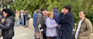 Gatillazo de la extrema derecha en la visita de Sánchez a Valencia: solo siete personas acuden a protestar