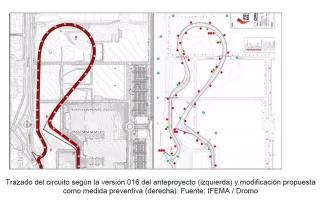 El Circuito del Fórmula 1 de Madrid obligará a talar o replantar 729 árboles y a suspender la Ley del Ruido