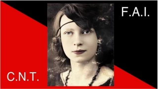 Georgette Kokoczinski, militante anarquista, voluntaria francesa en la guerra de España, cruelmente asesinada por elementos franquistas