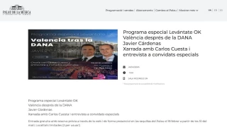 El portavoz de Vox en València paga casi 18.000 euros a Javier Cárdenas para grabar un podcast sobre la DANA