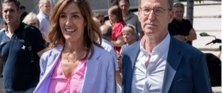 Una diputada gallega visita la “mansión ilegal” de la mujer de Feijóo y muestra el muro que debería ser demolido