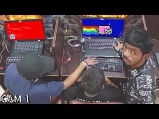 Destrozando el ordenador de un timador en vivo por CCTV[ENG]