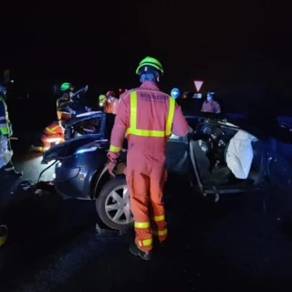 Tres mujeres fallecen en un accidente en Benifaió tras darse a la fuga en un control de alcoholemia