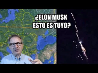 Cae sobre Europa sección de un cohete Falcón 9 de SpaceX la compañía de Elon Musk