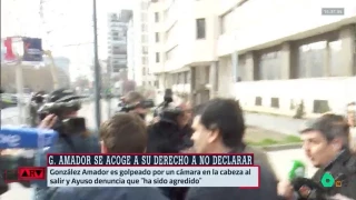 Ayuso miente: las imágenes del choque fortuito de González Amador con una cámara de laSexta