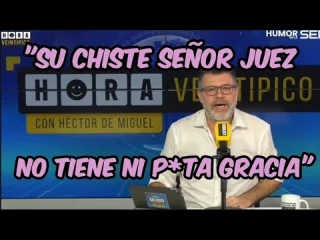 La lección magistral de Héctor de Miguel al juez Carlos Valle Muñoz-Torrero