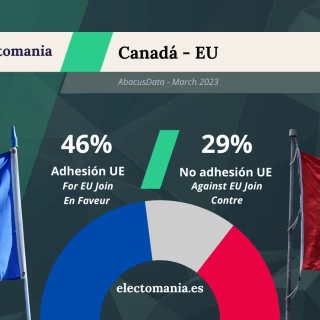 Canadá: 44% a favor de unirse a la UE - Electomanía