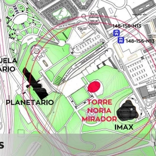 Críticas de la oposición a la noria gigante que Almeida planea construir en Madrid: "Ni un solo vecino lo ha pedido"