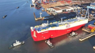 Otro enorme buque de BYD zarpará con hasta 9.200 coches eléctricos e híbridos, y es el quinto del fabricante chino