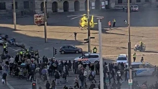 Al menos cinco personas resultan heridas en un apuñalamiento múltiple cerca de la plaza Dam de Ámsterdam