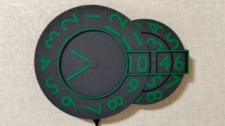 El reloj mecánico híbrido que muestra la hora en analógico y en digital [ENG]