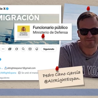 Un funcionario del Ministerio de Defensa tras las campañas de odio de la cuenta Alt Right España