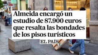 Almeida prepara una amnistía a los pisos turísticos ilegales y se ha gastado 87.900€ en un estudio para justificarla [BSK]