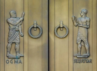 Secuoyah, el cherokee que inventó el silabario de su lengua que permitió la total alfabetización de su pueblo