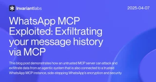 WhatsApp MCP explotado: Exfiltrando tu historial de mensajes a través de MCP [ENG]