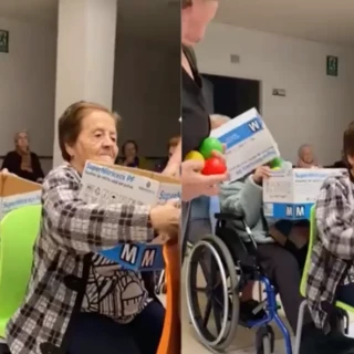 El divertido vídeo de unos ancianos jugando con cajas que ha arrasado en redes: "Cuando la que te cae mal se apunta a tu residencia"