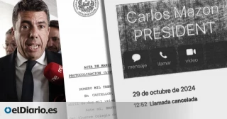 Mazón estuvo ilocalizable para Pradas en la DANA entre las 18.30 y las 19.43 con el Cecopi paralizado y la alerta sin enviar