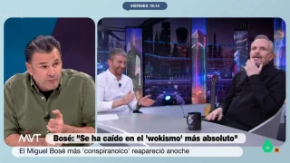 Iñaki López responde a las teorías sobre el "wokismo" y las libertades de Miguel Bosé: "Hay que ser muy cuñado"
