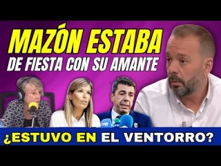 Mazón estaba tan bebido y perjudicado que no podía atender llamadas