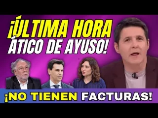 Ayuso y su novio lavan dinero con el ático: no pueden presentar facturas