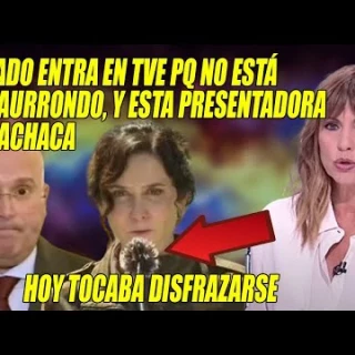 Miguel Tellado (PP) hiperventilado sale escaldado de TVE