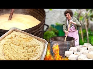 Jabón de la abuela con aceite usado, resina y sosa. ¡Potente y natural para lavar la ropa y vajilla!