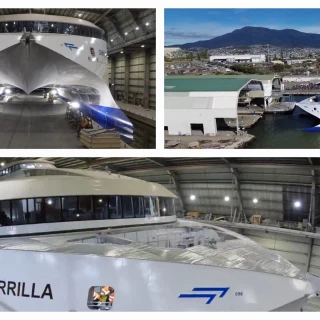 Ya navega en Australia el ferry eléctrico más grande del mundo: “China Zorrilla”